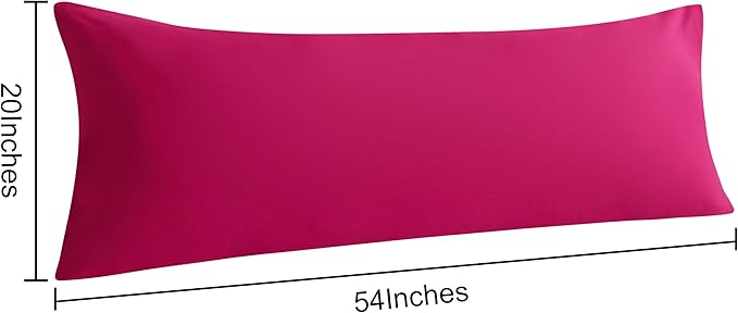 Microfiber Pillowcase Set - 20 x 54 in - 2 Piece