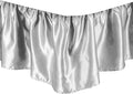 Satin Bed Skirt - Queen - 15 in Drop