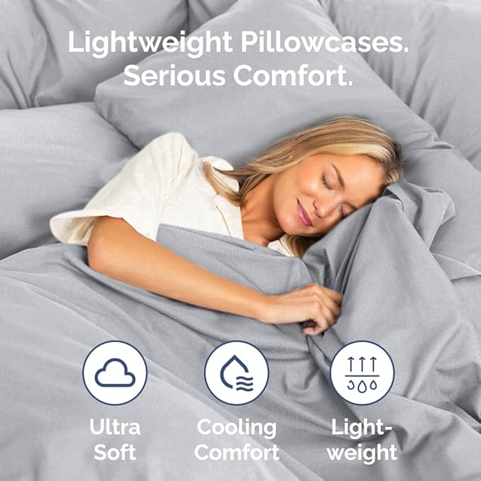 Pillowcase Set - King - 4 Pack - 4 Piece