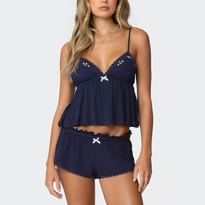 Women's Shorts Pajama Set - 2 Piece