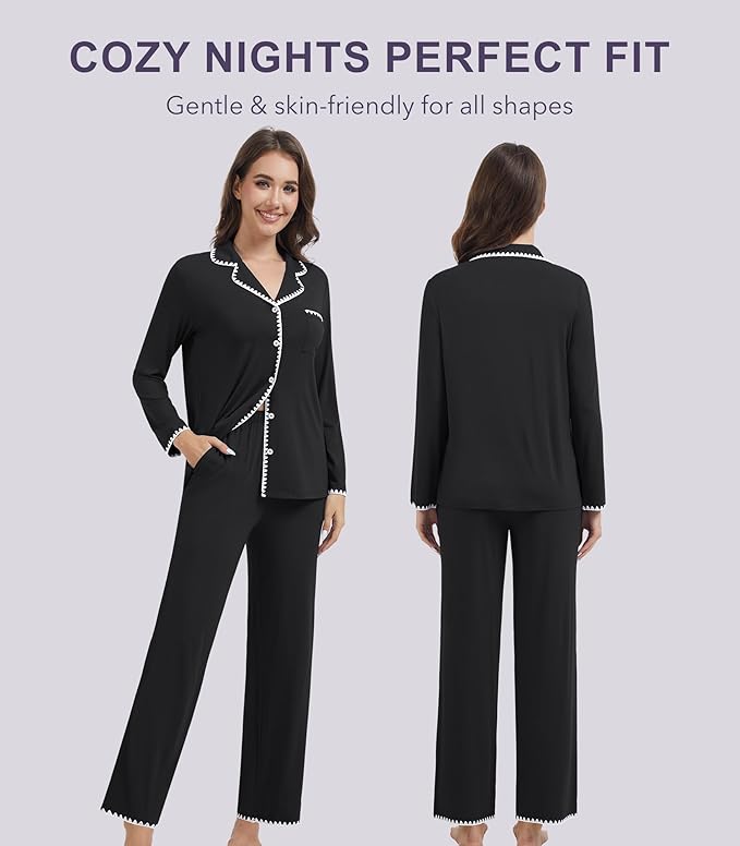 Women's Bamboo Pajama Set - 2 Piece