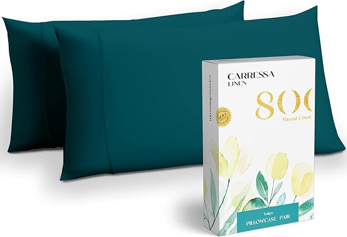 Linen Cooling Pillowcase Set - King - 2 Piece