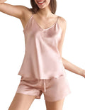 Women's Mulberry Silk Shorts Pajama Set - 2 Piece