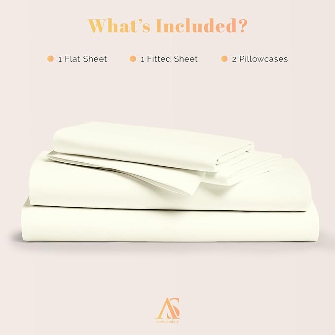 Cooling Bed Sheet Set - Full - 4 Piece