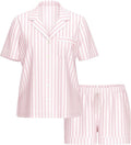 Women's Shorts Pajama Set - Short Sleeve - 2 Piece