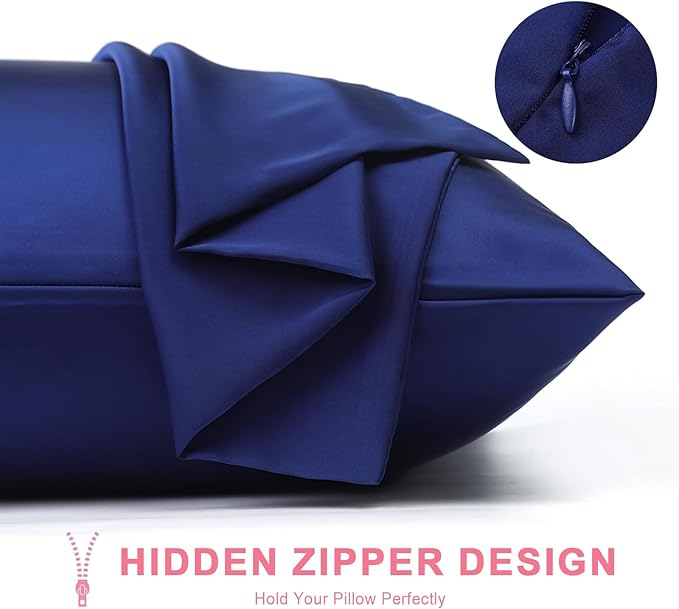 Mulberry Silk Cooling Pillowcase Set - Standard - 2 Pack