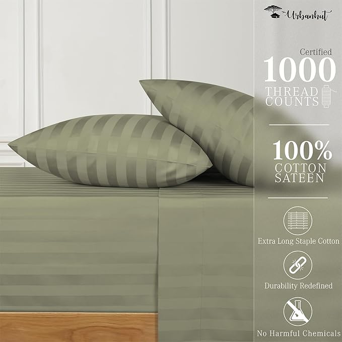 Bed Sheet Set - Full - 16 in Deep Pocket - 4 Piece