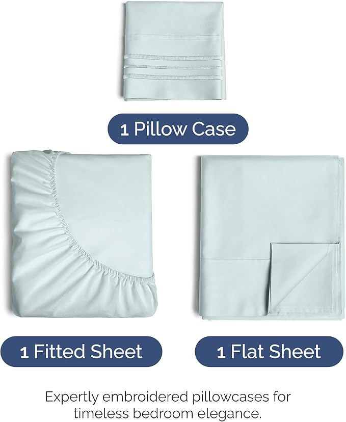 Cooling Bed Sheet Set - Twin XL - 3 Piece