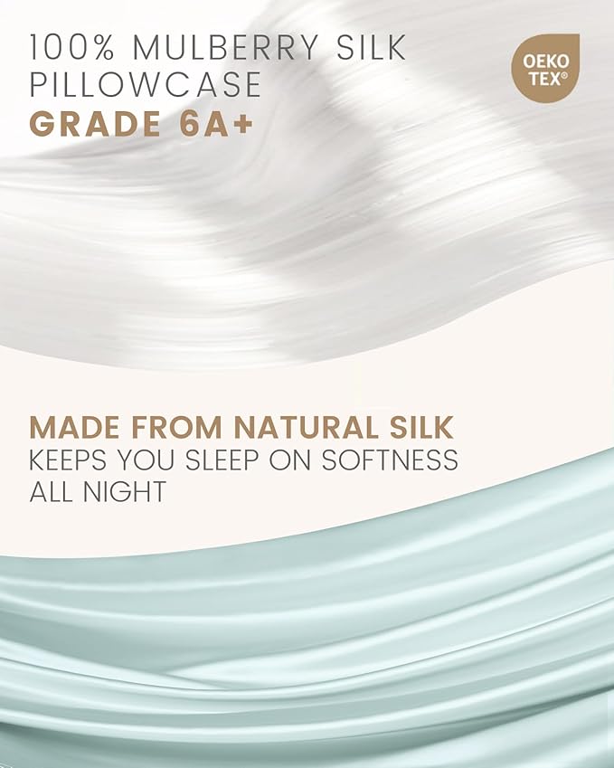 Mulberry Silk Hypoallergenic Pillowcase - King