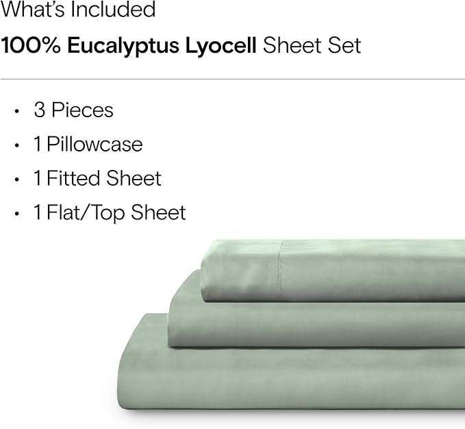 Cooling Bed Sheet Set - Twin - 3 Piece