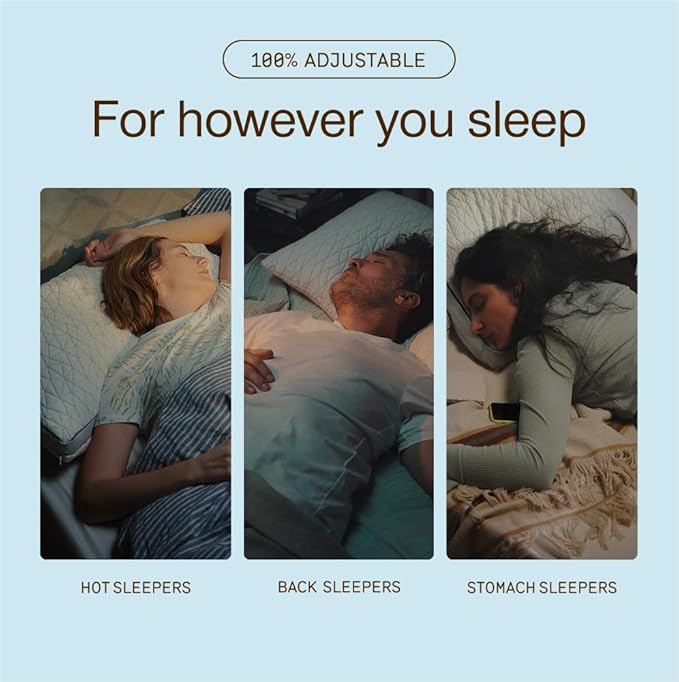 Memory Foam Bed Pillow - King