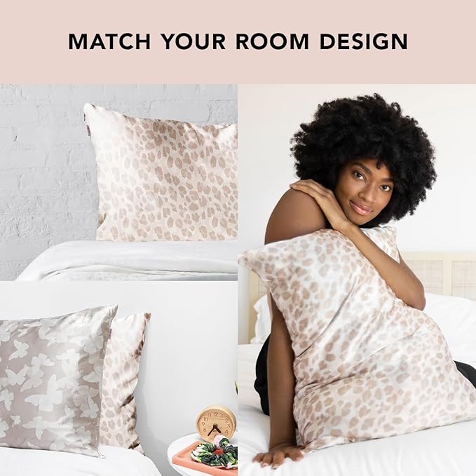 Satin Cooling Pillowcase Set - King - 2 Piece
