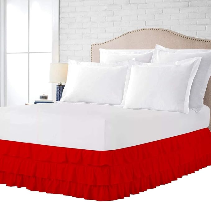 100% Cotton Bed Skirt - Queen