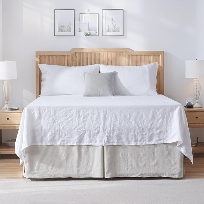 Linen Bed Skirt - Queen