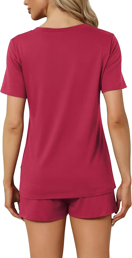 Women's Pajama Set - Short Sleeve - 2 Piece