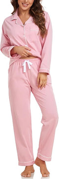 100% Cotton Pants Pajama Set - Long Sleeve - 2 Piece