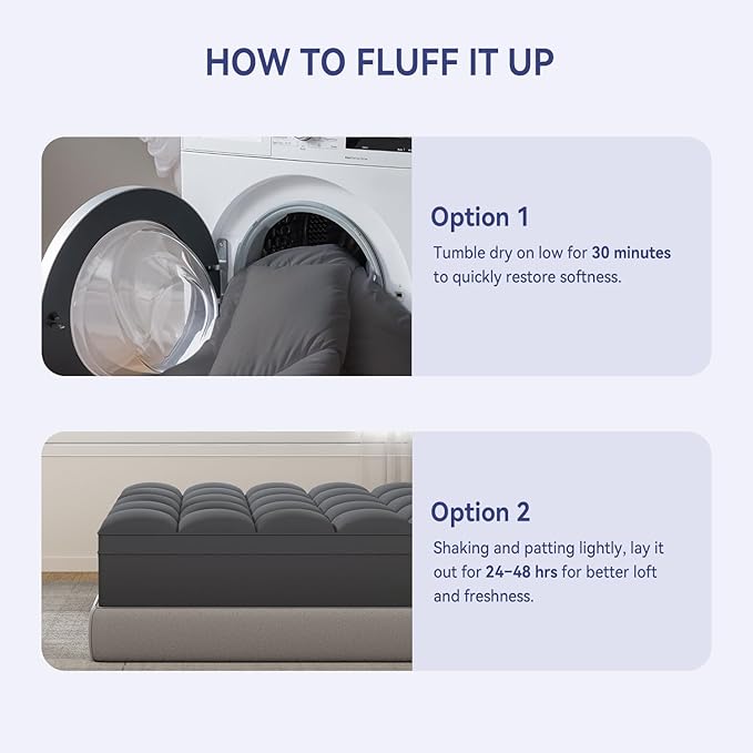 Down Alternative Mattress Topper - Full