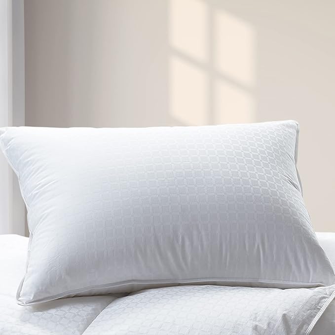 100% Cotton Hypoallergenic Bed Pillow - King