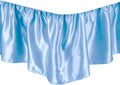 Satin Bed Skirt - Queen - 15 in Drop