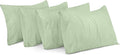 Microfiber Pillowcase Set - King - 20 x 40 in - 4 Pack