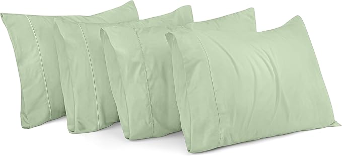 Microfiber Pillowcase Set - King - 20 x 40 in - 4 Pack