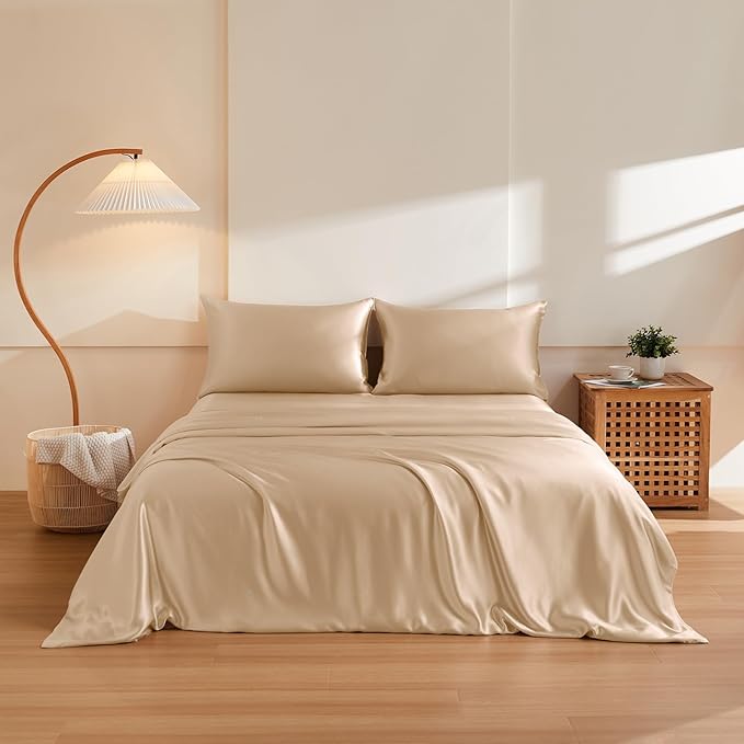 Mulberry Silk Duvet Cover Set - Queen - 3 Piece