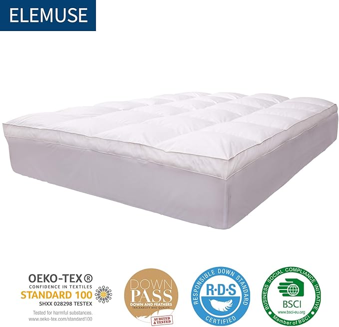 Mattress Topper - Full - 21 in Deep Pocket