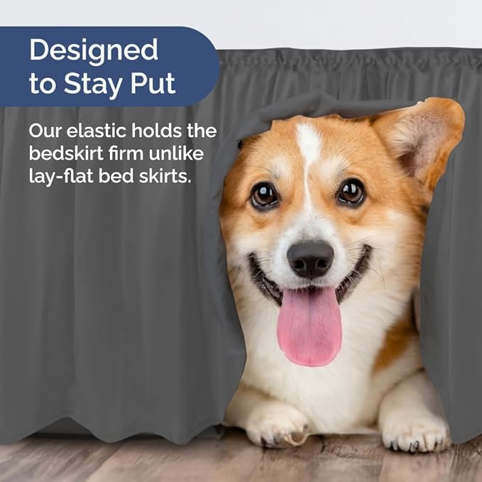 Bed Skirt - Queen - 14 in Drop