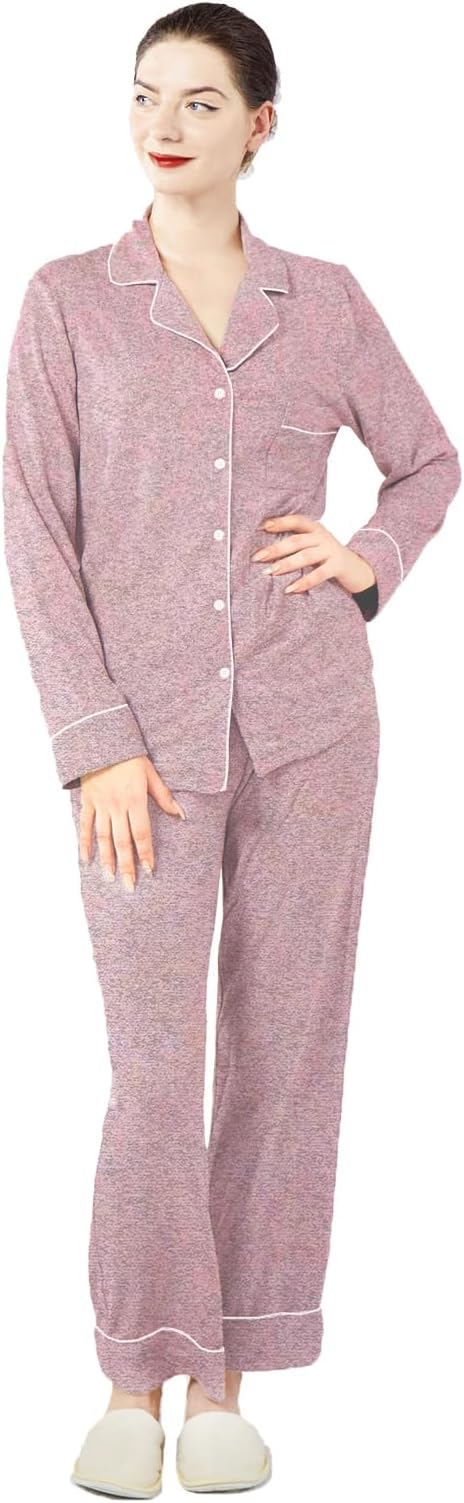 Women's Pajama Set - Long Sleeve - 2 Piece