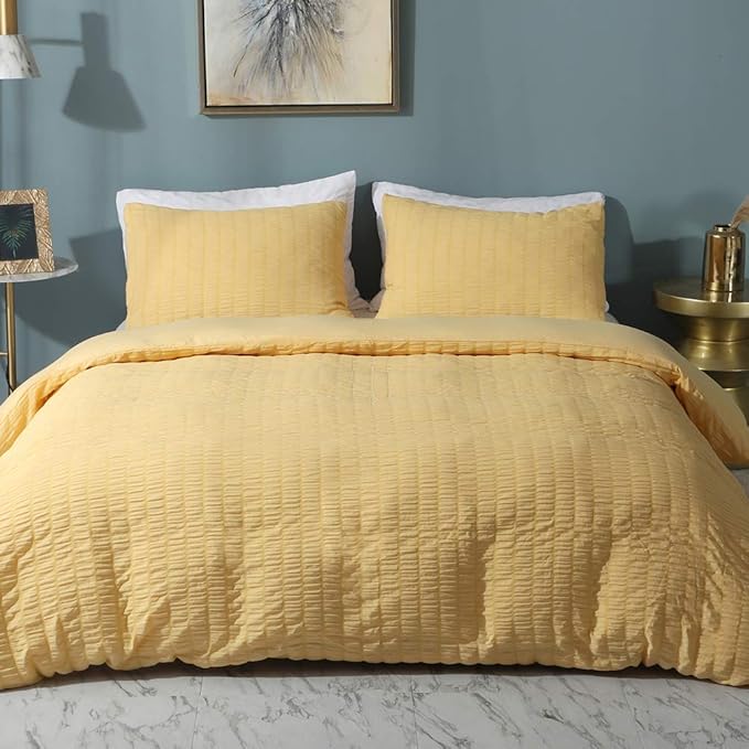 Microfiber Duvet Cover Set - King - 104 x 90 in - 3 Piece