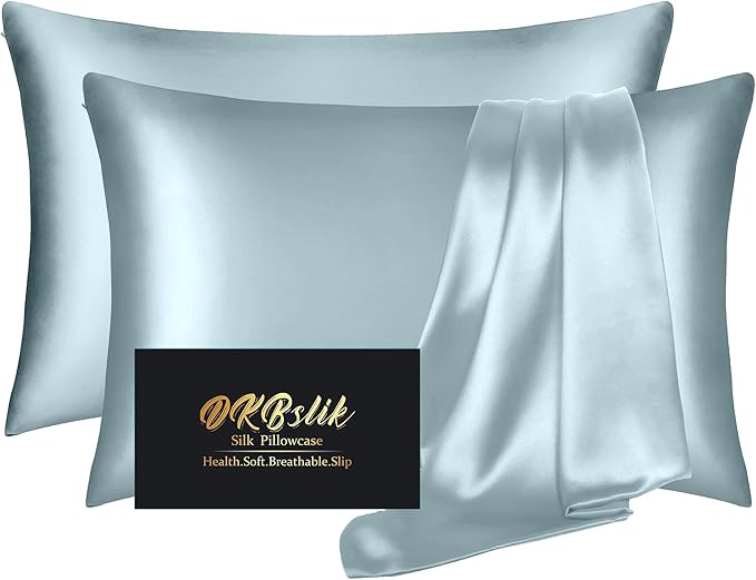 Mulberry Silk Pillowcase Set - Queen - 2 Pack - 2 Piece