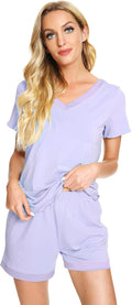 Women's Bamboo Cooling Pajama Set - Short Sleeve - 2 Piece