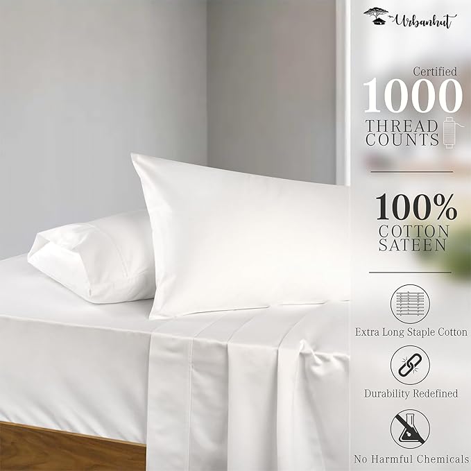 Bed Sheet Set - Full - 16 in Deep Pocket - 4 Piece