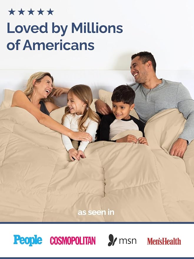 Microfiber Cooling Duvets Down Comforter - King