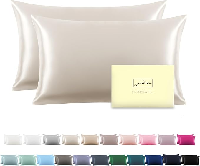 Satin Pillowcase Set - Queen - 2 Piece