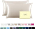 Satin Pillowcase Set - King - 2 Piece