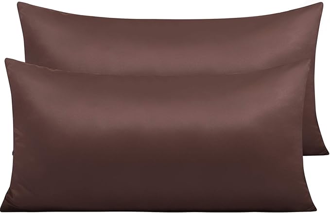 Satin Pillowcase Set - King - 20 x 36 in - 2 Piece