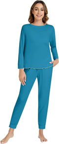 Women's Bamboo Pants Pajama Set - Long Sleeve - 2 Piece