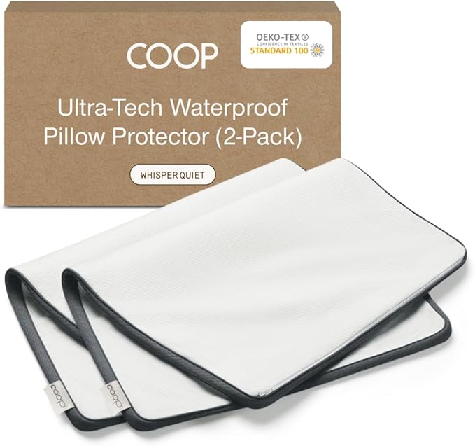 Memory Foam Waterproof Pillow Protector - Queen
