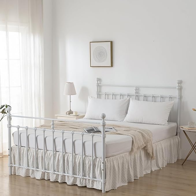 Bed Skirt - King - 12 in Drop