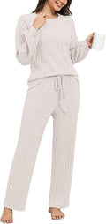 Women's Pants Pajama Set - Long Sleeve - 2 Piece