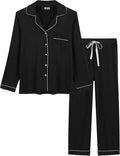 Women's Bamboo Cooling Pajama Set - Long Sleeve