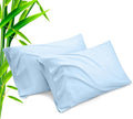 Bamboo Cooling Pillowcase Set - Queen - 20 x 30 in - 2 Pack - 2 Piece