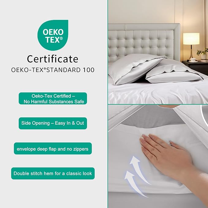 Cooling Pillowcase Set - Queen - 2 Piece