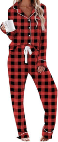 Women's Pajama Set - Long Sleeve - 2 Piece