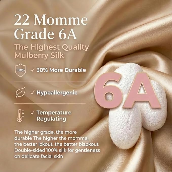 Mulberry Silk Blackout Sleep Mask