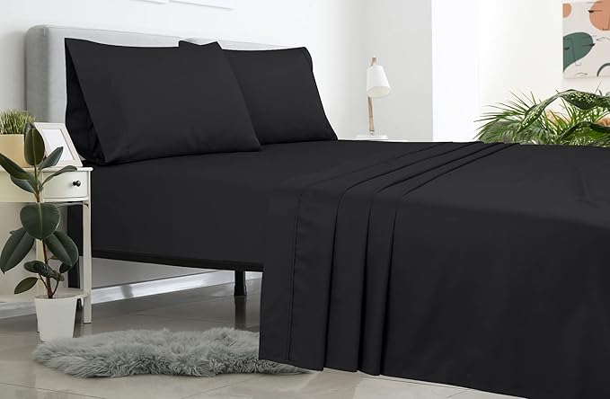 Microfiber Flat Sheet - Twin XL - 2 Pack