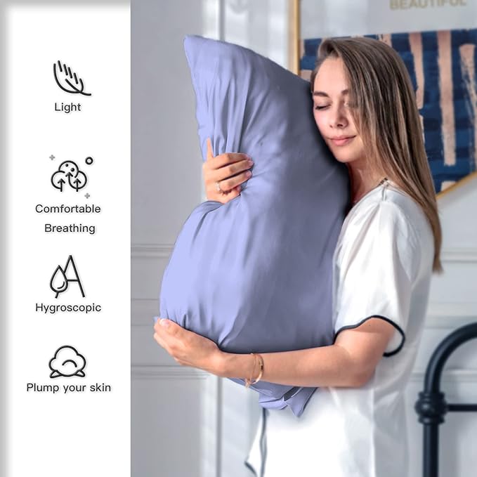 Mulberry Silk Pillowcase Set - King - 2 Piece