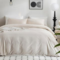 Linen Duvet Cover Set - King - 3 Piece