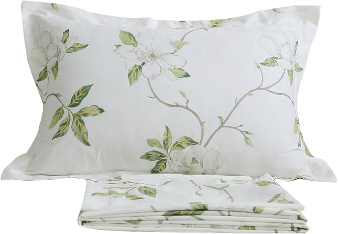 100% Cotton Bed Sheet Set - Queen - 4 Piece